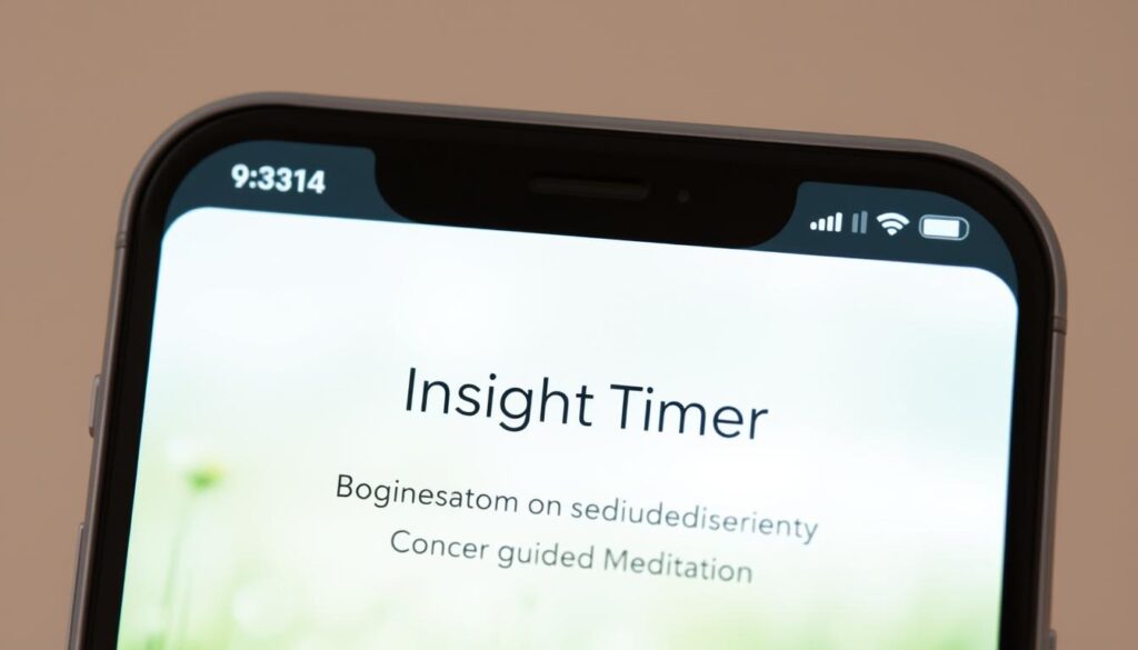 Insight Timer budget meditation app