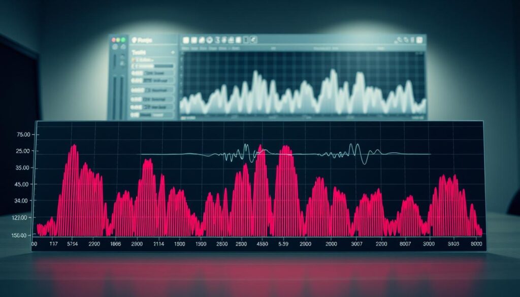 comparing sound frequencies