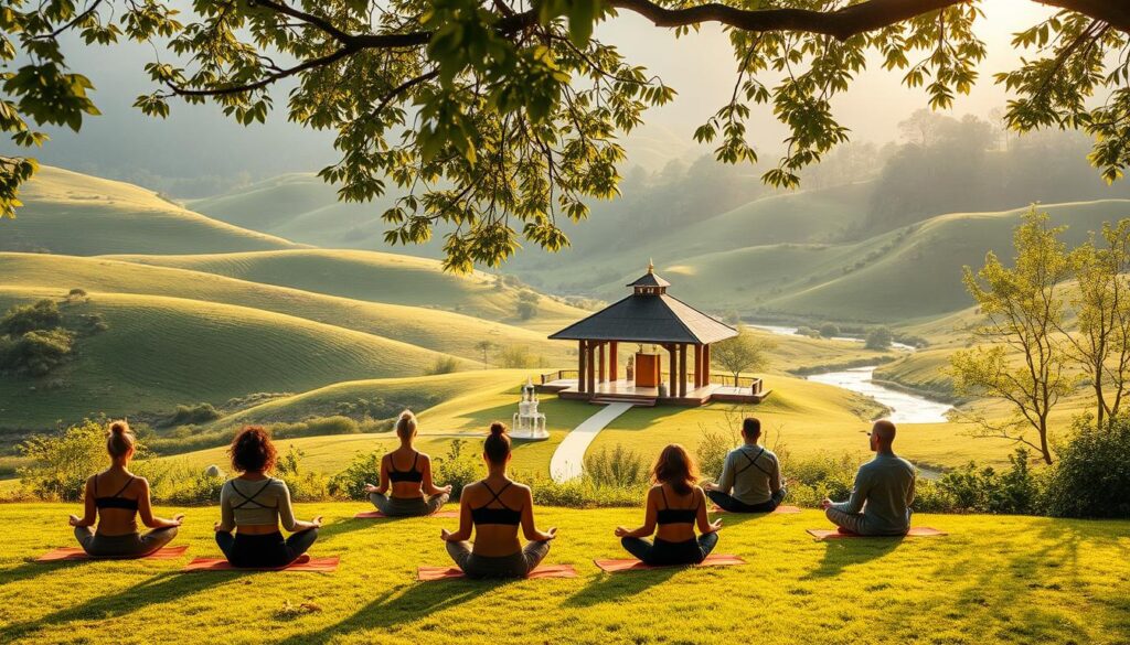 live meditation community features