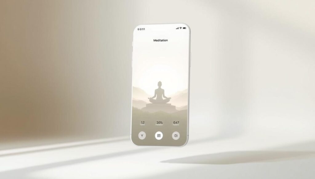 user experience meditation apps
