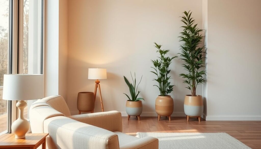 calming environment setup