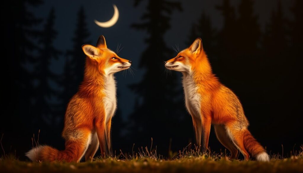 fox behavior communication