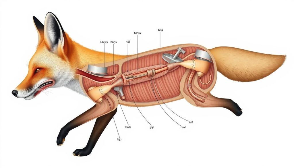 fox vocal anatomy
