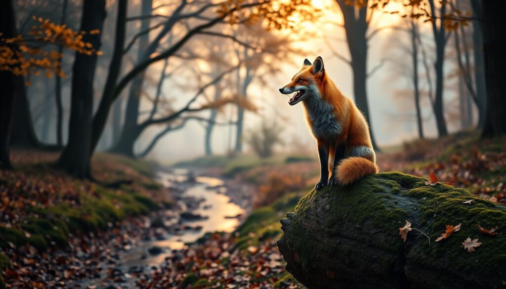 seasonal fox vocalizations