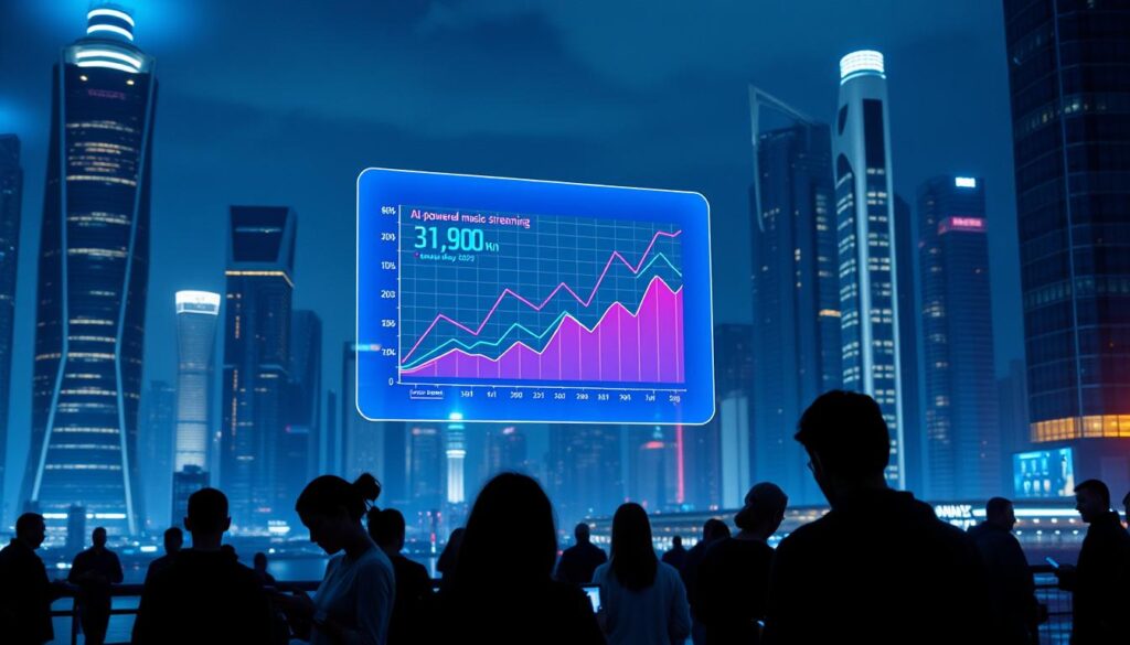 AI music streaming trends