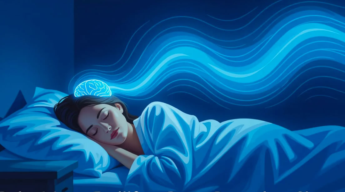 How Delta Waves Facilitate Deep, Dreamless Sleep