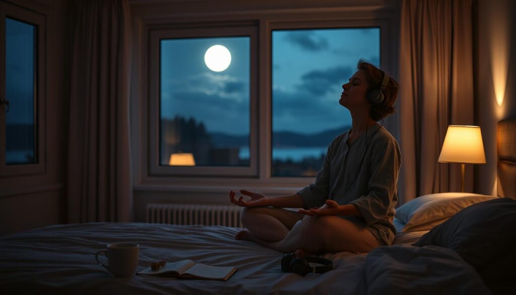 nightly sleep routine